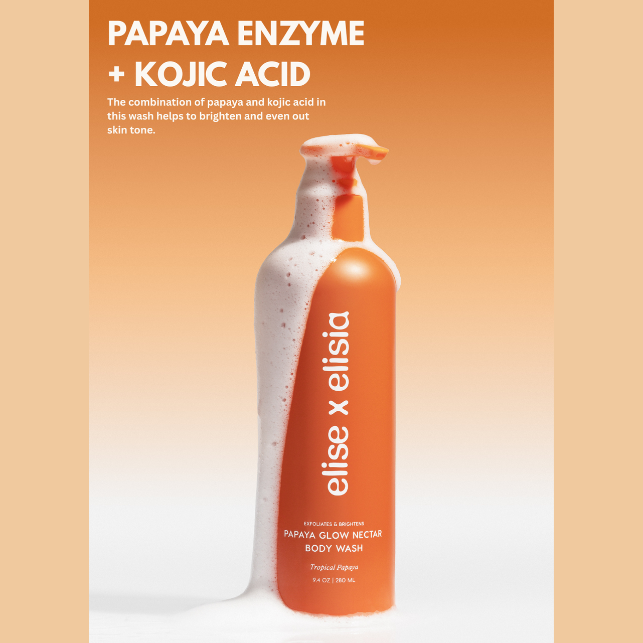 Papaya Glow Nectar Body Wash - Glow Duo