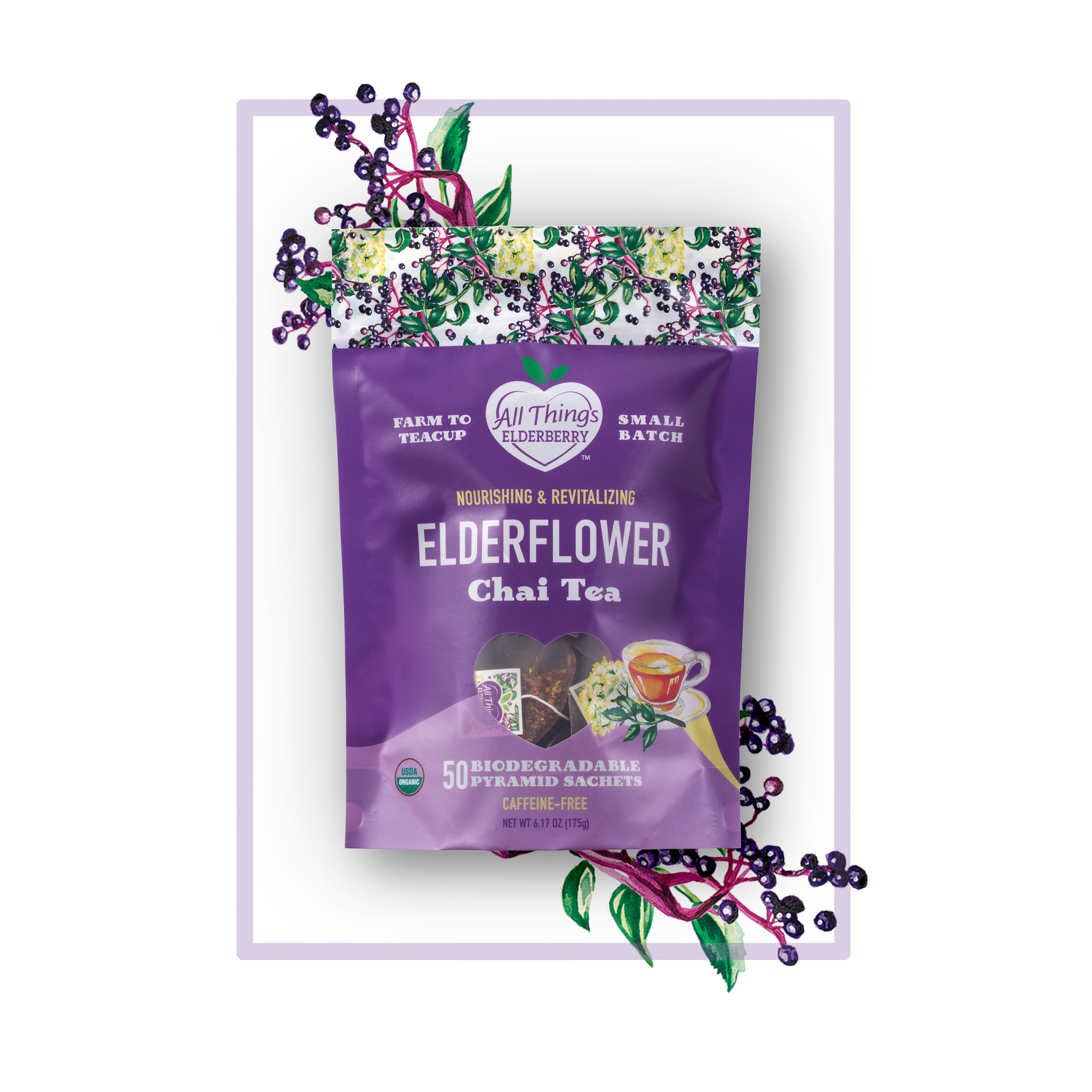 Elderflower Chai Tea