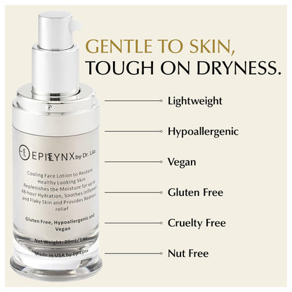 Face Moisturizer for Sensitive and Dry Skin - Lightweight