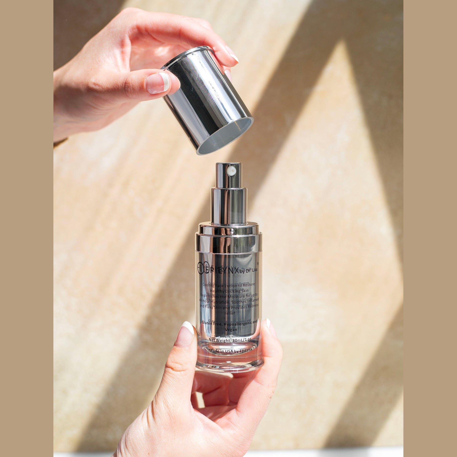 Face Moisturizer for Sensitive and Dry Skin - Lightweight