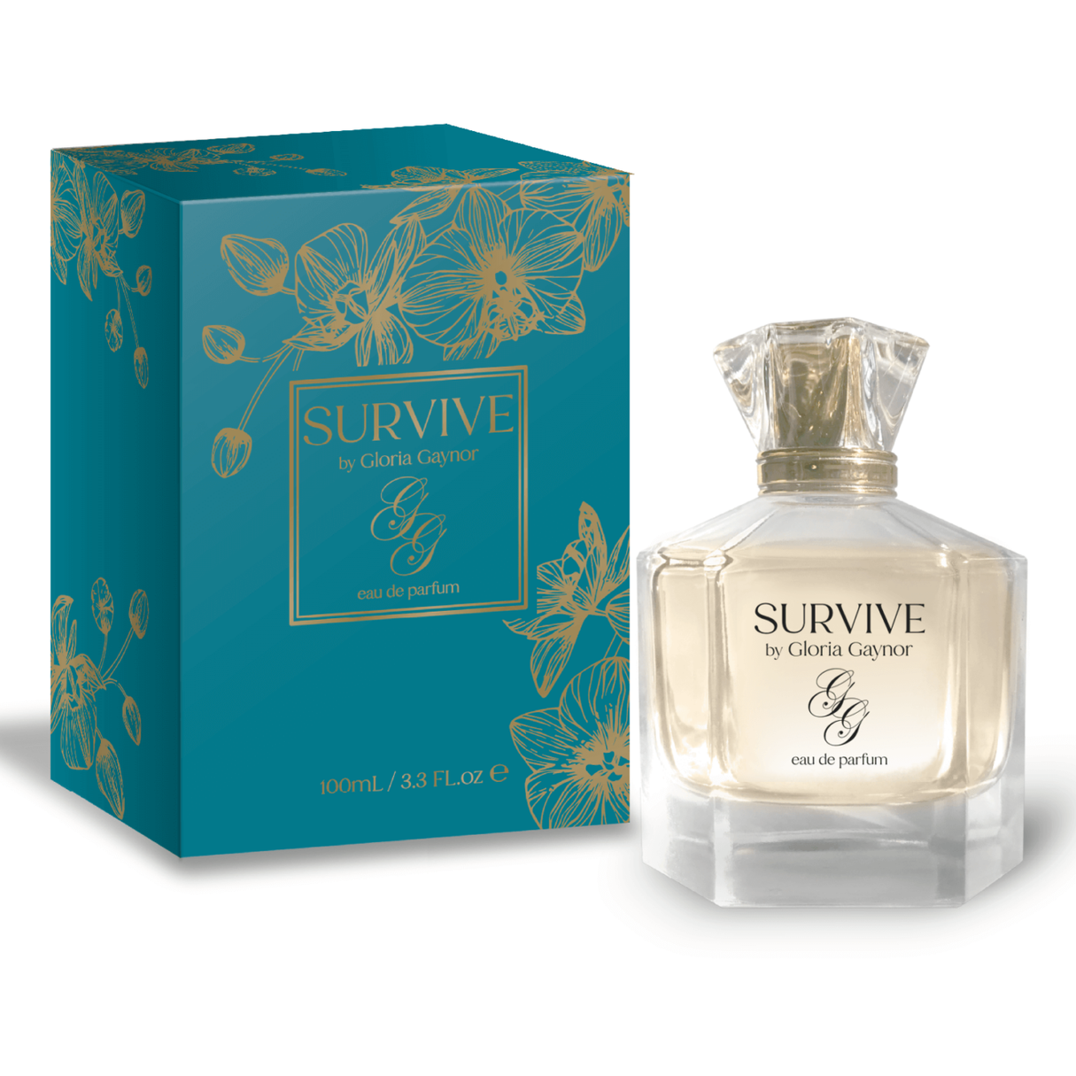 SURVIVE eau de parfum by Gloria Gaynor and Flowering Pharmacy