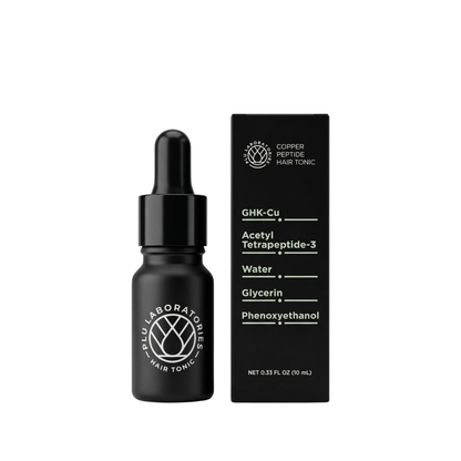 GHK-Cu | Copper Peptide Hair Tonic for Fuller-Looking Hair