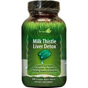 Milk Thistle Liver Support & Digestive Cleanse | Natural Liver Wellness Formula with BioPerine | SP Health & Beauty
