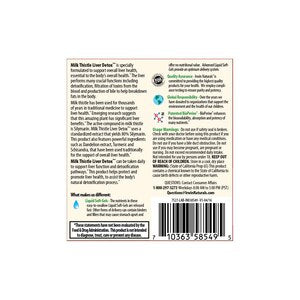 Milk Thistle Liver Support & Digestive Cleanse | Natural Liver Wellness Formula with BioPerine | SP Health & Beauty
