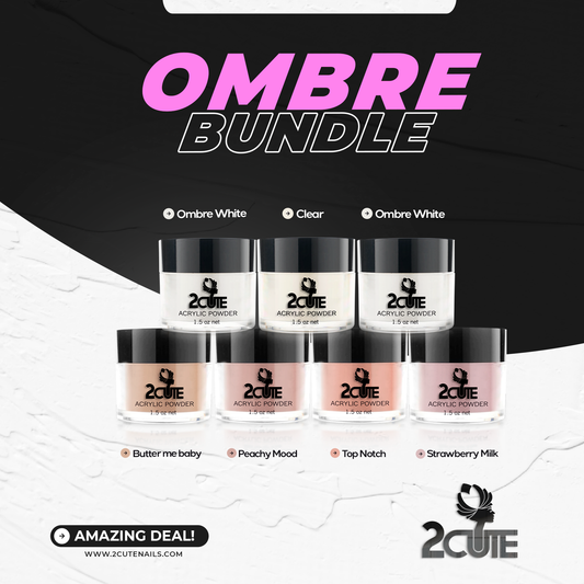 Ombre Bundle 1 FREE Clear Acrylic
