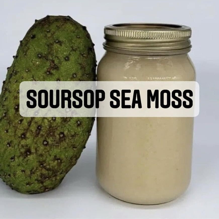 Soursop Sea Moss Gel | Organic Superfood Blend | Immune, Digestive & Vitality Support | SP Health & Beauty