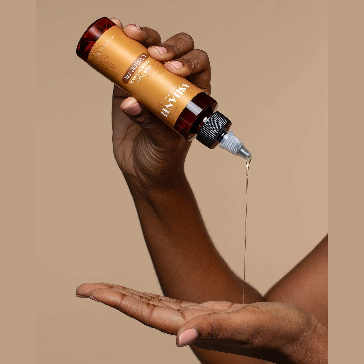 ASHANTI NATURAL 100% Pure Jamaican Black Castor Oil
