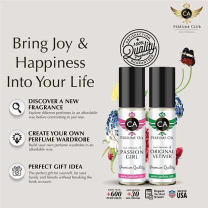 445- Pink Floral Body Oil Roll-On