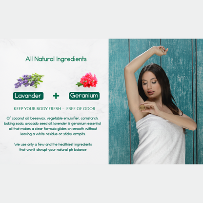 All Natural, Plastic-Free Deodorants