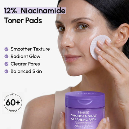 A12% Niacinamide Smooth & Glow Pads