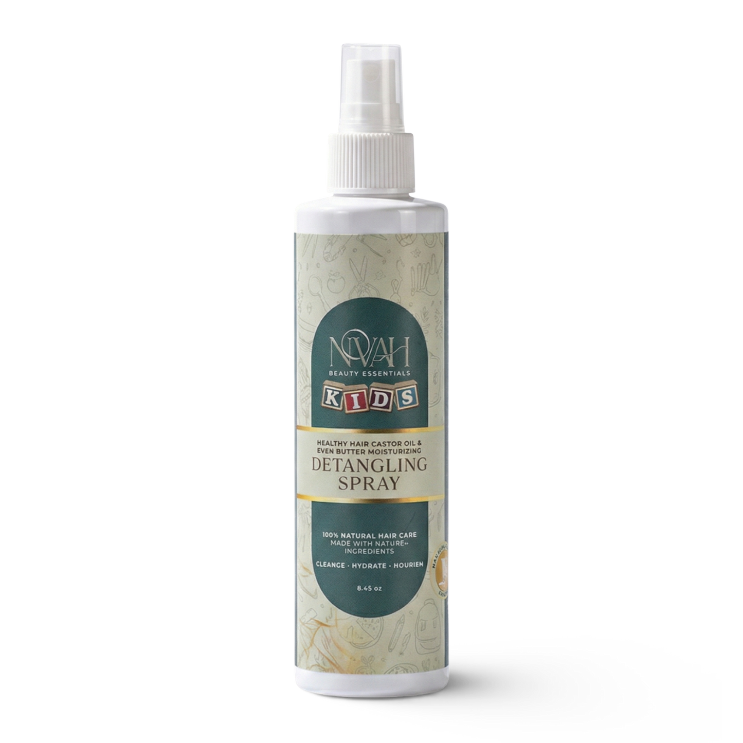 Healthy Hair Castor Oil & Shea Butter Moisturizing Detangling Spray