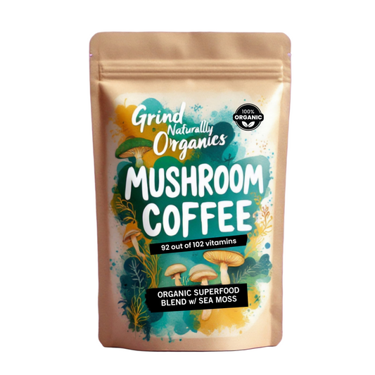 Famous Mushroom Coffee Infused w/ Sea Moss