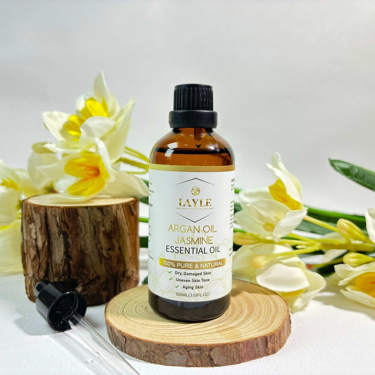Organic Argan Oil Jasmine – Luxurious Hydration with a Floral Touch 🌸💛