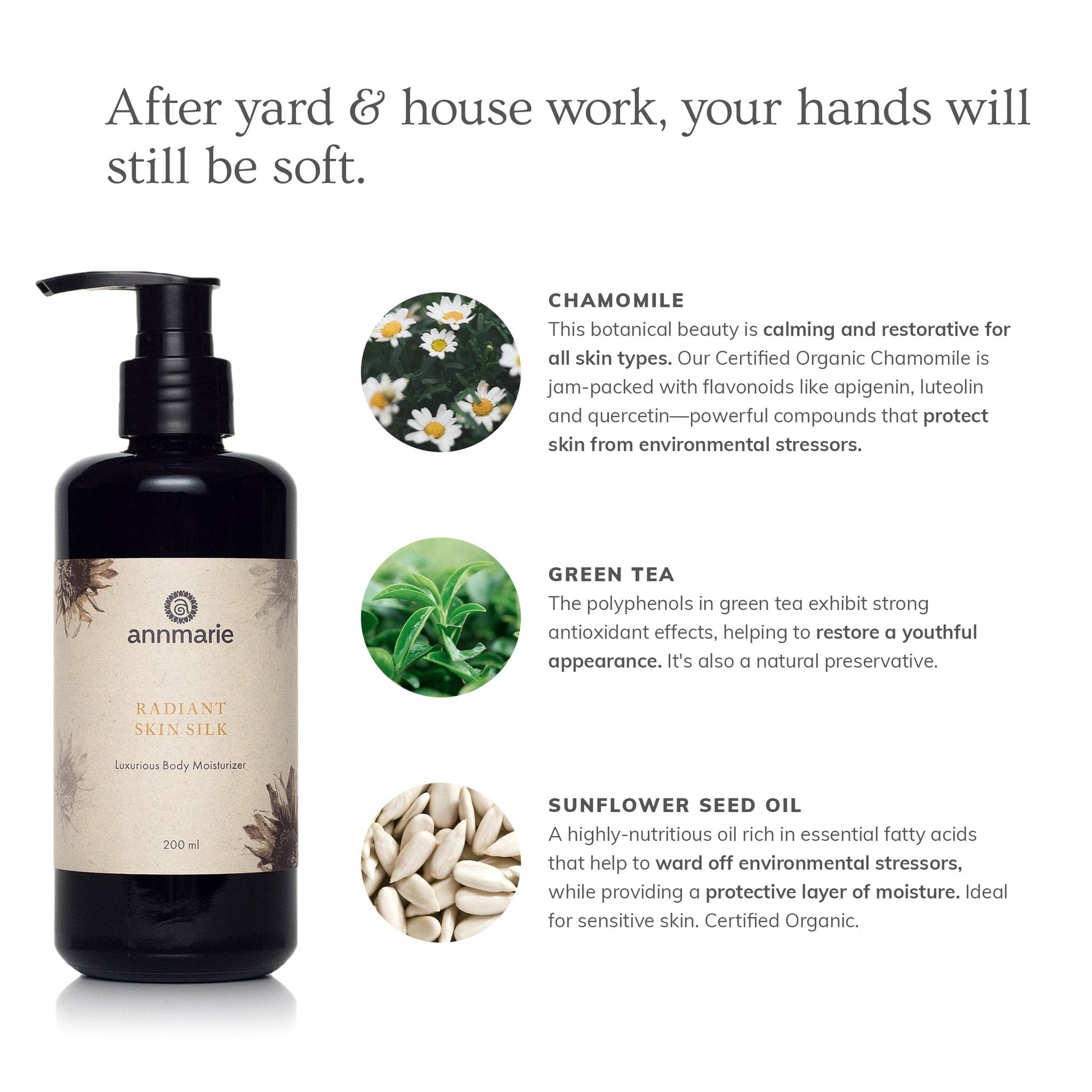 Radiant Skin Silk Body Lotion 200ml - Collective