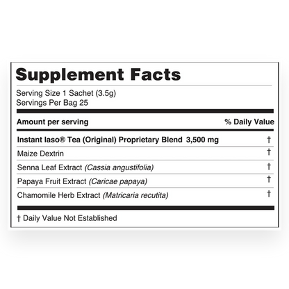 Iaso Instant Tea – Gentle Detox & Weight Management Support