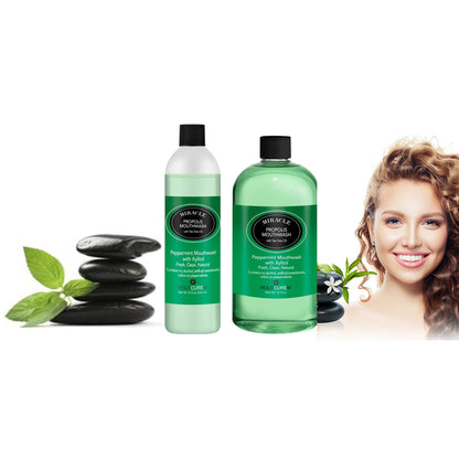 16 oz Miracle Propolis Mouth Wash with Tea Tree Oil, Natural