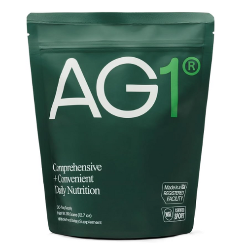 AG1 Athletic Greens – 30-Day Supply Whole Food Superfood Powder (12.7 oz / 360 g)