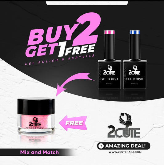 Buy 2 Get 1 FREE