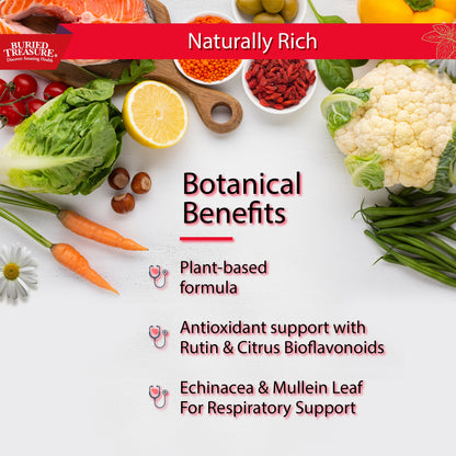Buried Treasure Liquid Nutrients® ACF Extra Strength – Liquid Immune Support with Vitamin C, Zinc & Botanical Extracts