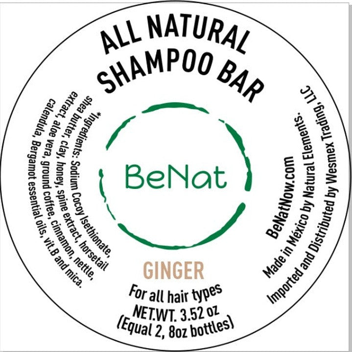 All-Natural Shampoo Bar. Plastic-Free