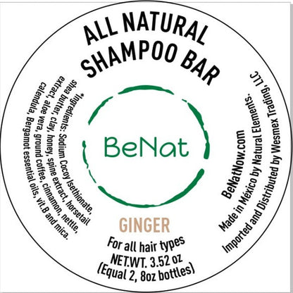 All-Natural Shampoo Bar. Plastic-Free
