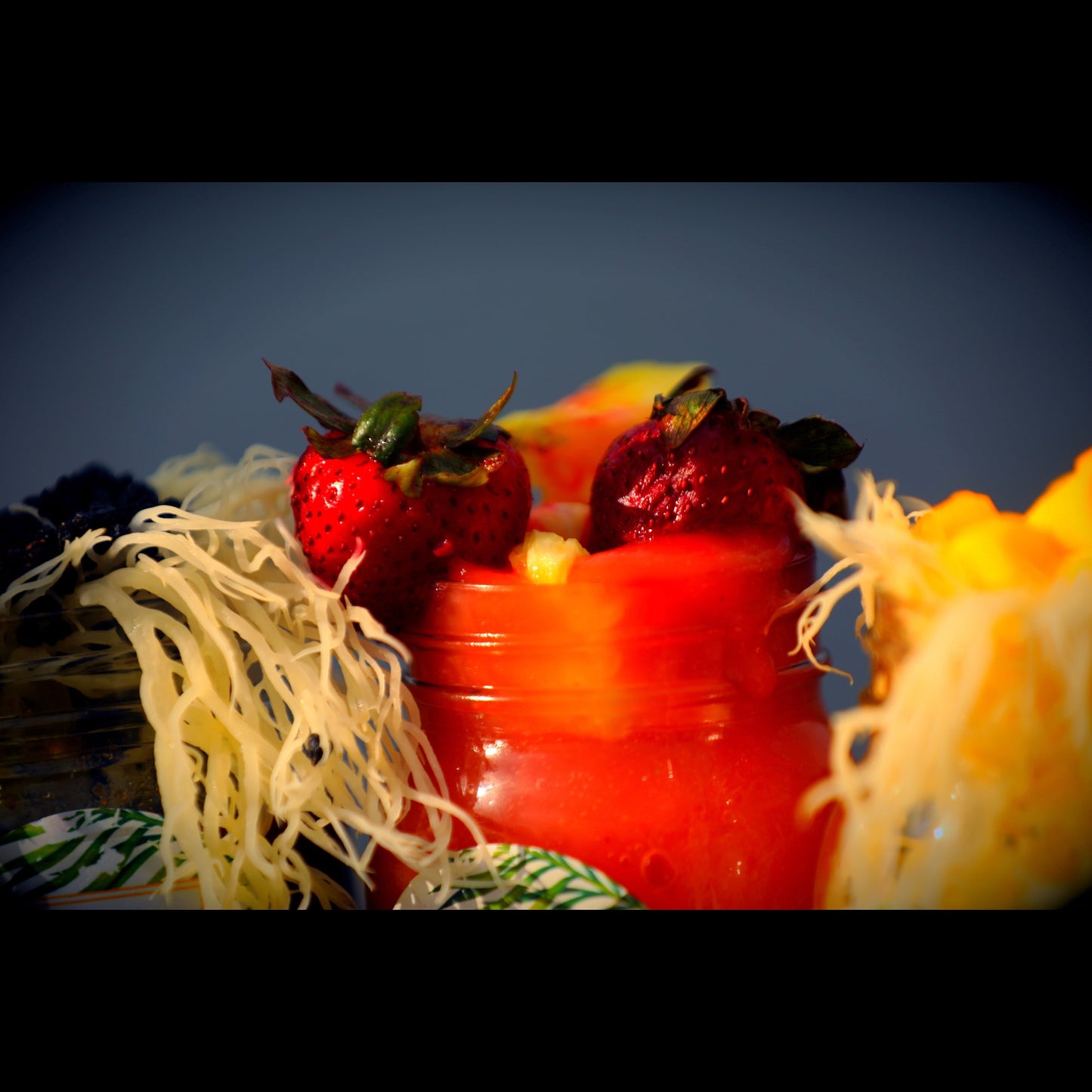 Strawberry Sea Moss Gel 16oz