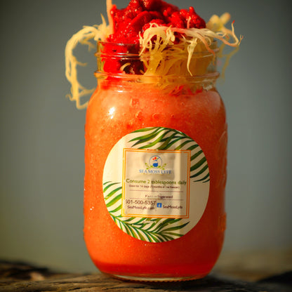 Raspberry Sea Moss Gel   16oz