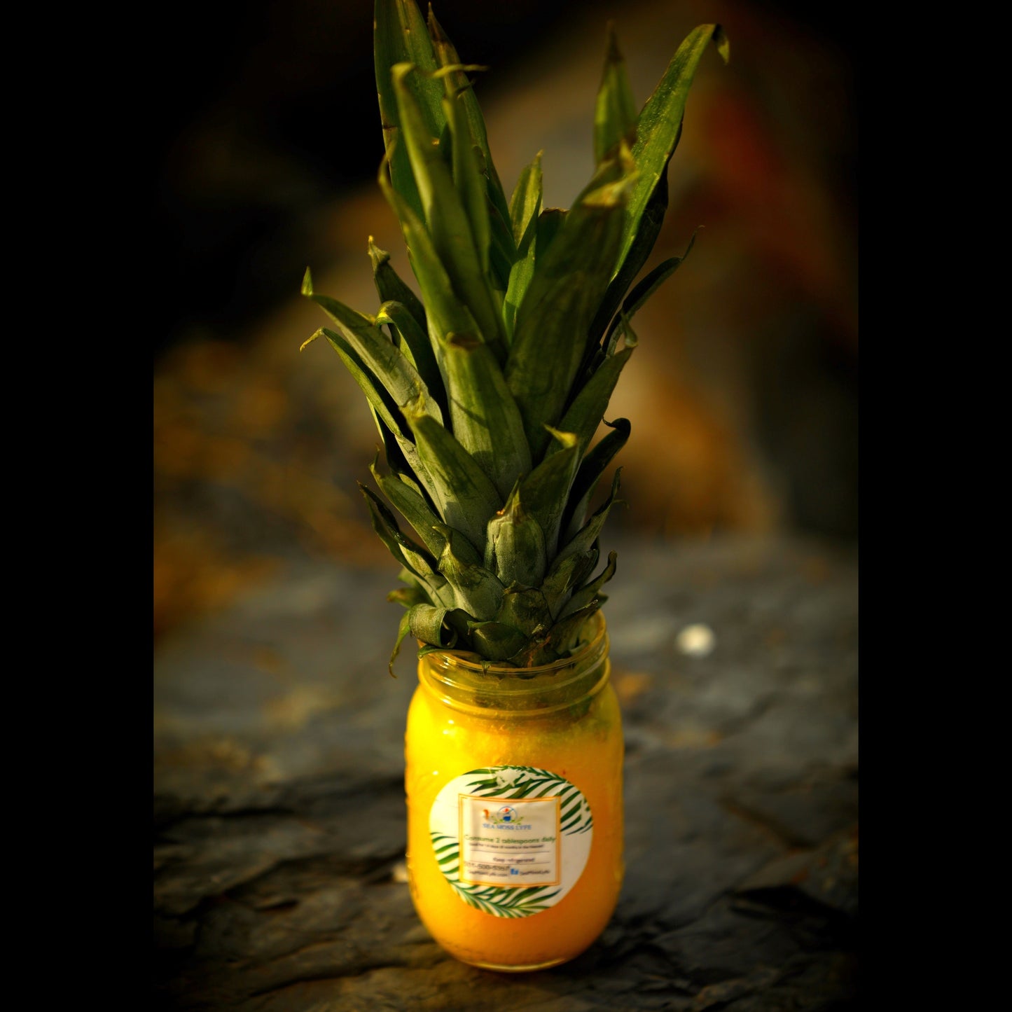 Pineapple Sea Moss Gel     16oz