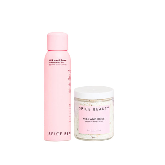 Two beauty products from Spice Beauty on a white background