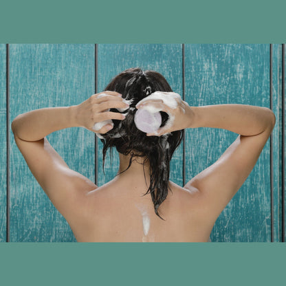 All-Natural Shampoo Bar. Plastic-Free
