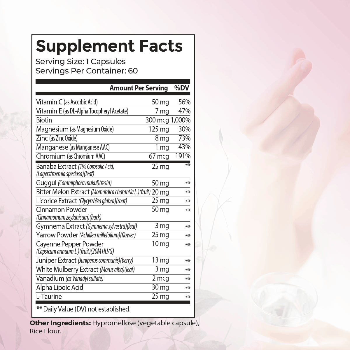 Sweet Blood Sugar Wellness Supplement