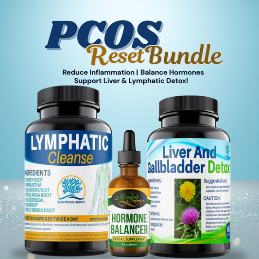 Hormonal Harmony Wellness Bundle – Hormone & Cycle Balance | Lymphatic & Liver Support | SP Health & Beauty
