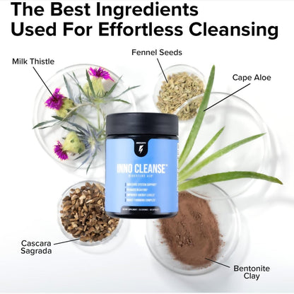 Inno Cleanse – Waist Trimming Complex | Digestive Support, Bloating Relief & Natural Detox | Vegan-Friendly