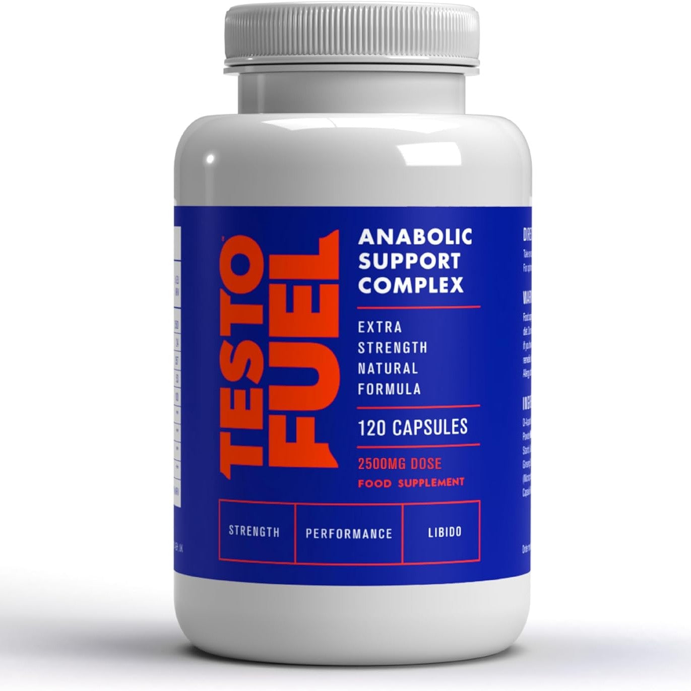 TestoFuel 120 T-Booster Pills – Test Booster for Men