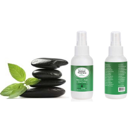 2 oz Miracle Propolis Throat Spray  with 7 other herbs for Flu season and Allergies
