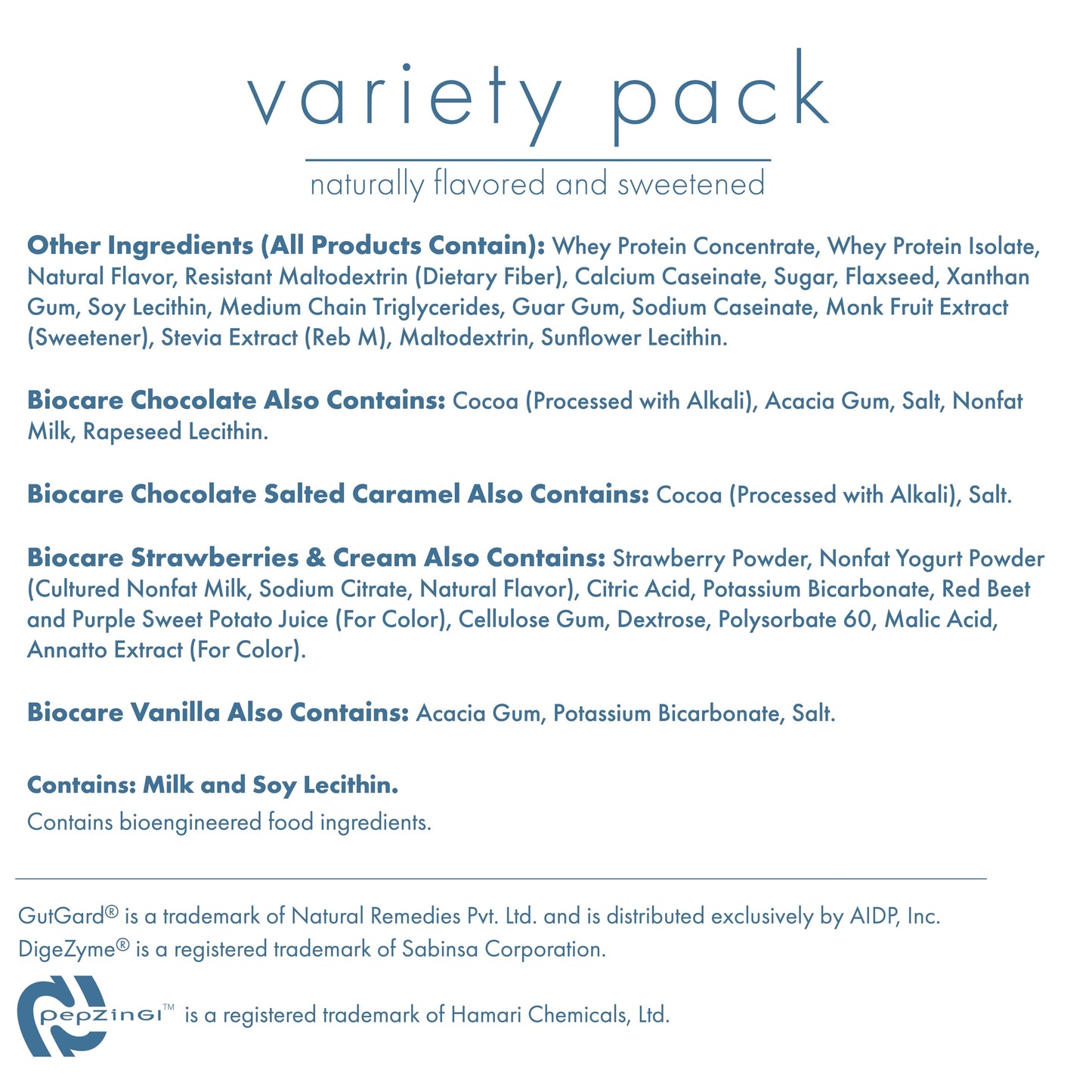 30G Protein Beverage Variety Pack 7-Count