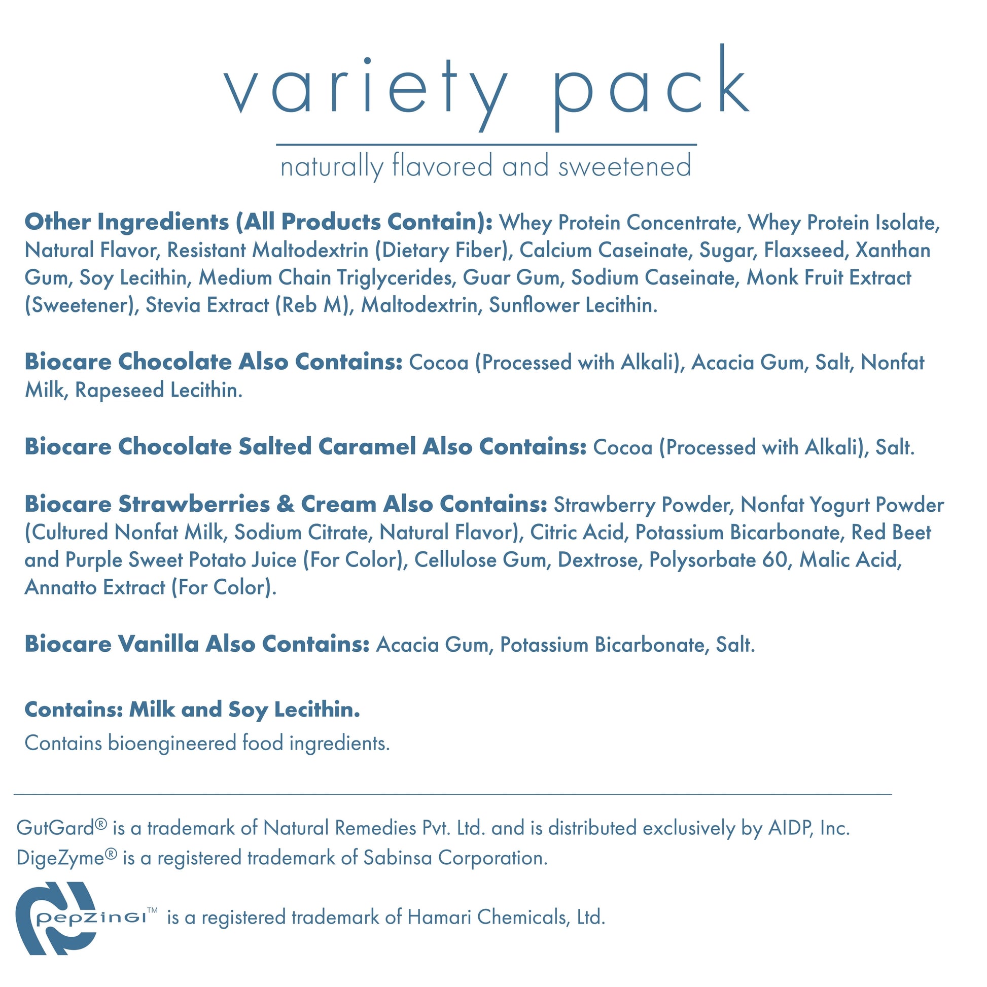 30G Protein Beverage Variety Pack 7-Count