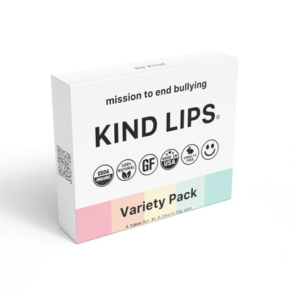 5 Pack Variety Organic Lip Balm