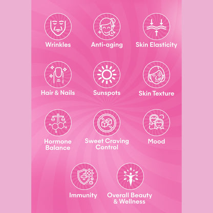 It Girl Beauty Lollipops - Collagen Peptides & Vitamin C Healthy Candy for Skin, Hair, Nails