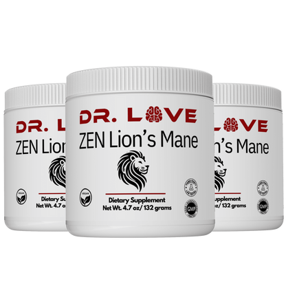 Zen Lion's Mane (60 Day Jar)