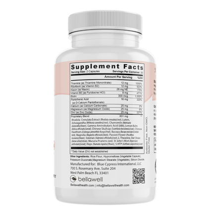 Advanced Stress Relief Formula by Bellawell