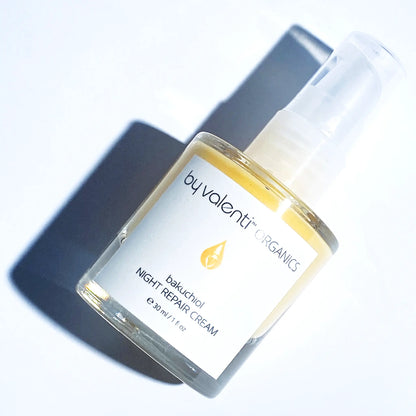 Bakuchiol Night Repair Cream Bakuchiol 1% + Retinyl Palmitate .3% + Hyaluronic acid + Ceramides