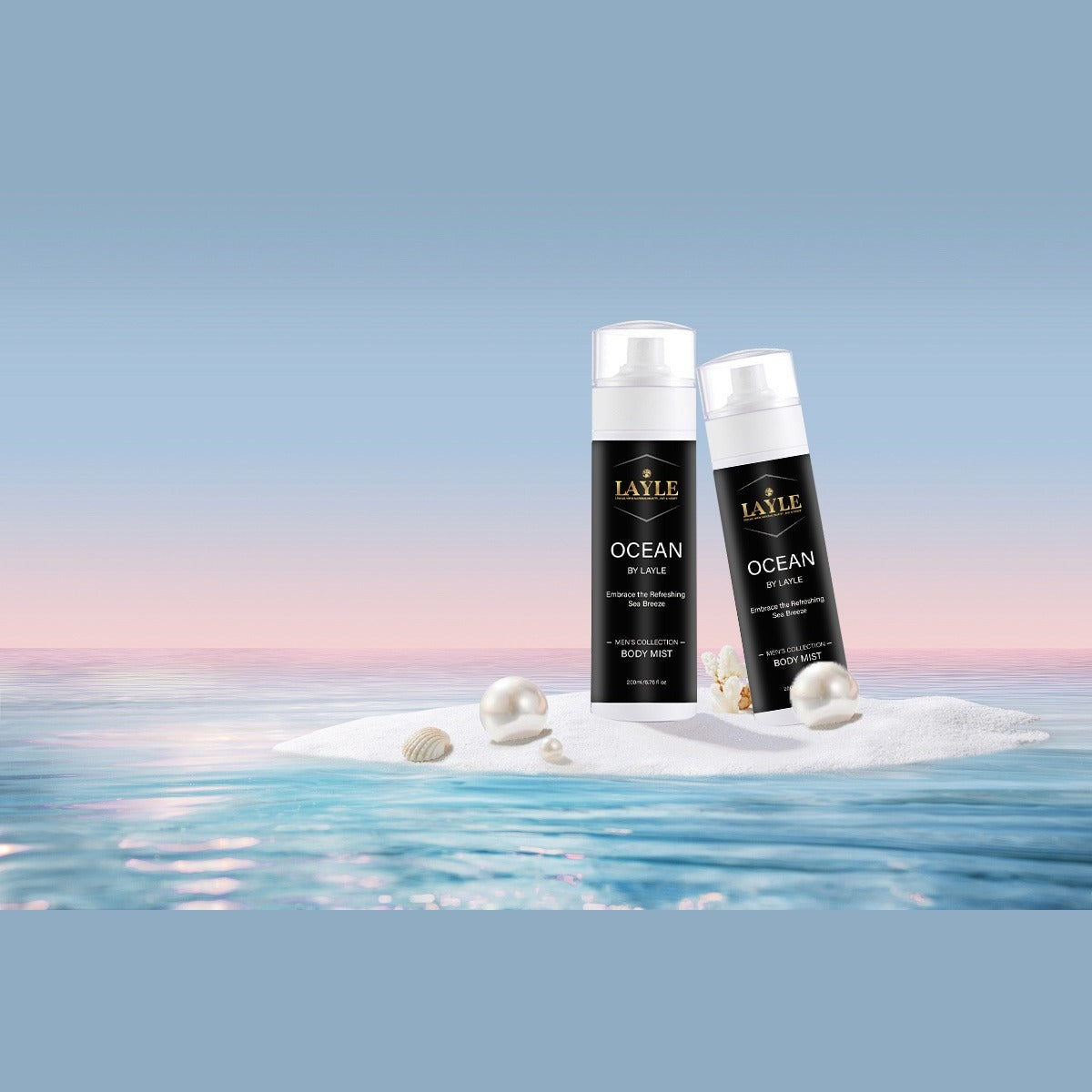 Fresh Ocean Breeze – Men’s Body Mist 🌊✨