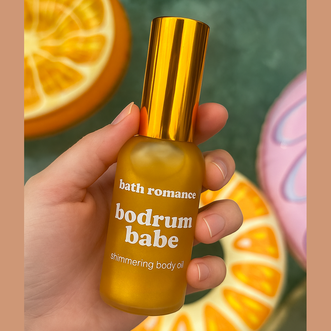 bodrum babe - shimmering body oil