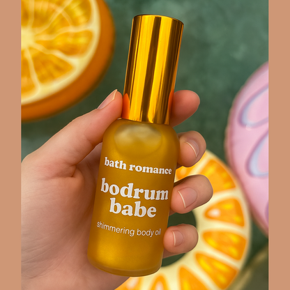 bodrum babe - shimmering body oil