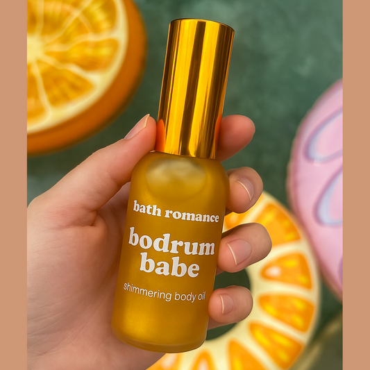 bodrum babe - shimmering body oil
