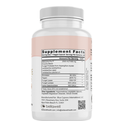 Digestive Enzymes: A Thoughtful Wellness Choice for Women by Bellawell