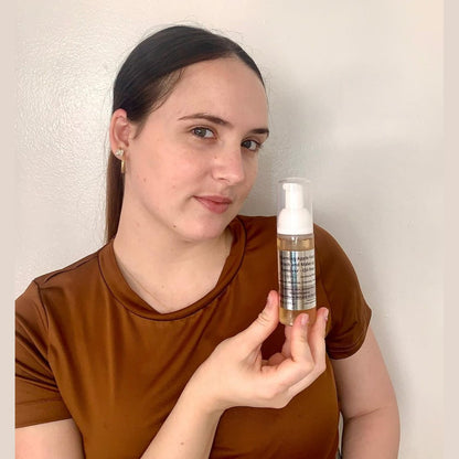 Gentle Foaming Facial Cleanser – Aloe, Apple & Ashwagandha for All Skin Types