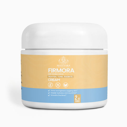 Firmora Skin Firming Cream | DMAE, Hyaluronic Acid & CoQ10 | Anti-Aging Moisturizer for Face, Neck & Jawline | 2 oz