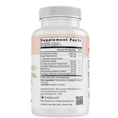 Glucosamine Sulfate - Healthy Joints by Bellawell